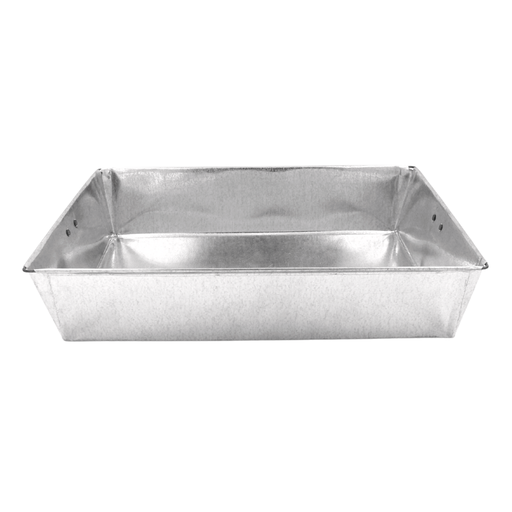 [1548161] Charola Galvanizada con asas 42 x 30 cm de aluminio(BAJA)