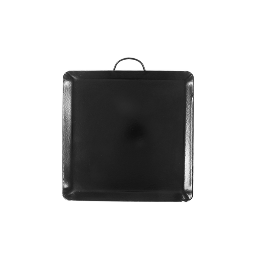 [1240136] Comal cuadrado 22 cm con asa de alambrón