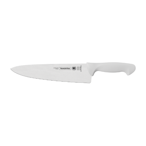 Cuchillo para chef 10 pulgadas blanco Tramontina Premium
