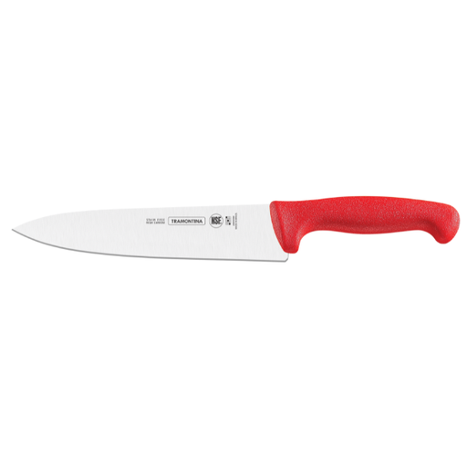 [501477] Cuchillo profesional para Chef 10 pulgadas rojo Tramontina