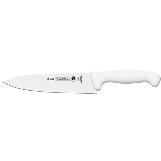 Cuchillo Chef Profesional 8 pulgadas blanco Tramontina