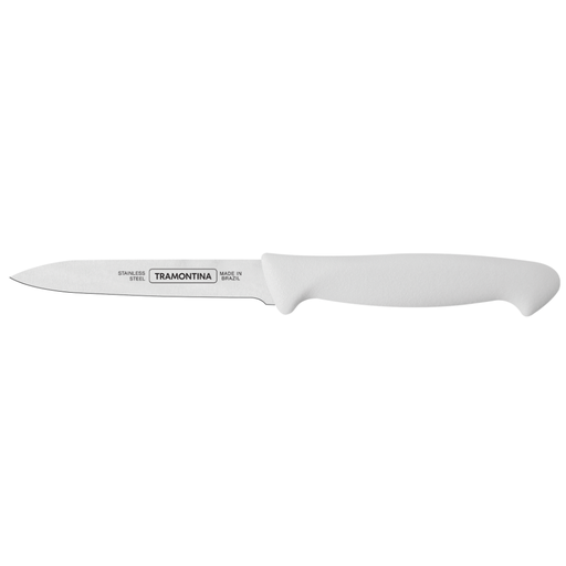 Cuchillo para legumbres 4 pulgadas Tramontina Premium blanco