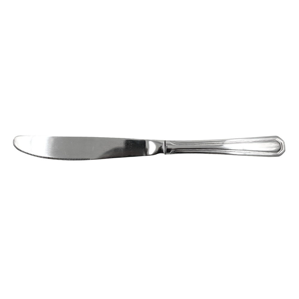 Cuchillo de Cocina con Mango de Acero Inoxidable