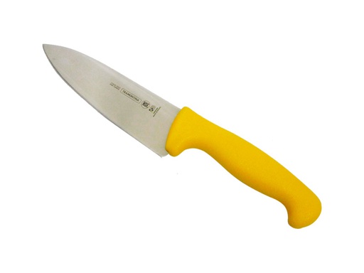 Cuchillo P/Despellejar 6&quot; Amarillo