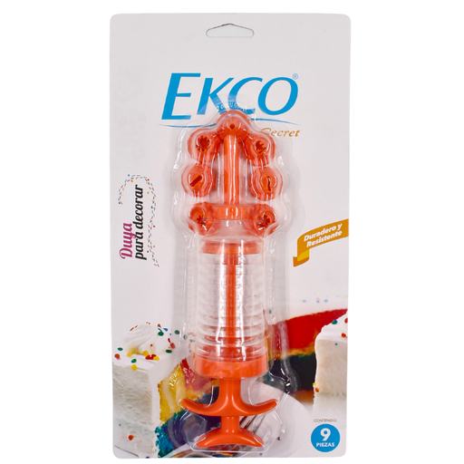 [1822237] Duya decoradora de pasteles 9 piezas Ekco(BAJA)