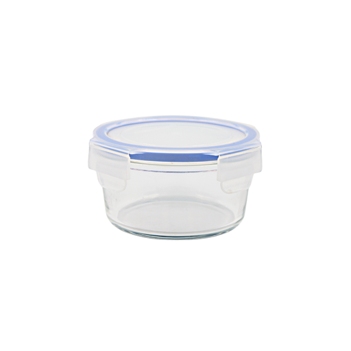[9990079] Contenedor hermético circular de vidrio 370 ml
