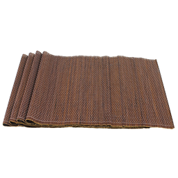 [5871974] Juego de 4 manteles de bambú 30x45 cm