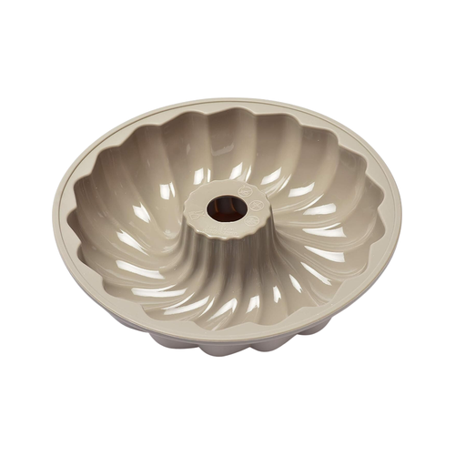 [1426161] Molde de silicón ondulado 25 cm Beige Press(BAJA)