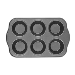 [1162403] Molde para hornear 6 cupcakes aluminio antiadhrente Tavola