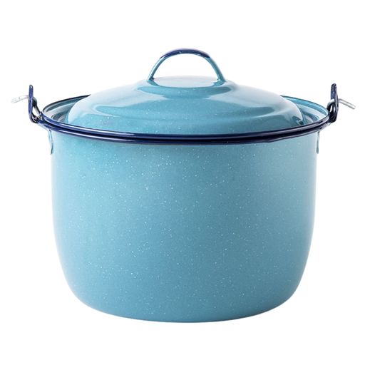 Cinsa Bateria de Cocina 8 piezas Peltre Linea Clásica Parras Azul Turquesa