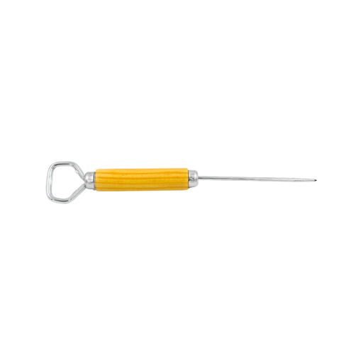 [1514027] Picahielo con destapador Valery acero inoxidable con mango de madera (10)