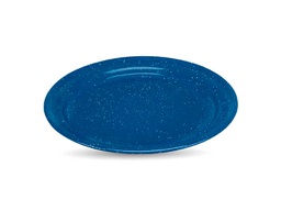 [3681990] Plato Plano de peltre 32 Cm Azul Real Nevado(BAJA)