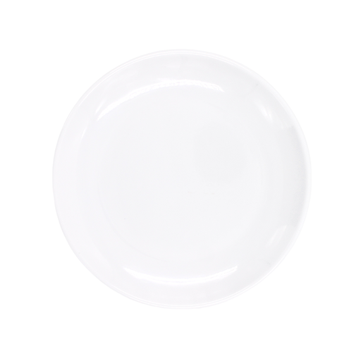 [1162522] Plato trinche Cup 8 pulgadas melamina blanca Tavola