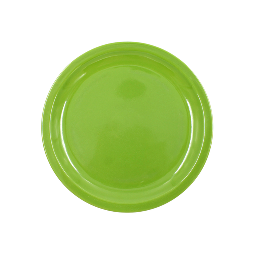 [1284221] Plato trinche extendido 8" 20 cm melamina verde