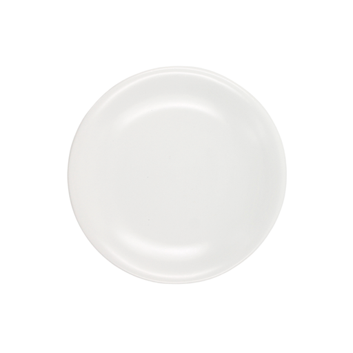 [1911246] Plato Trinche 19 Cm Chena Sin Relieve Blanco Mate