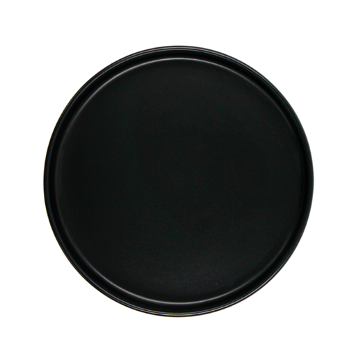 [191898] Plato Trinche 23 cm Mediterráneo Negro Mate