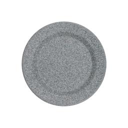 [1162699] Plato trinche 8 pulgadas melamina Gray Granite Horeca Tavola