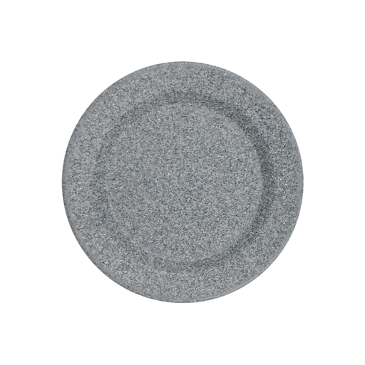 Plato trinche 8 pulgadas melamina Gray Granite Horeca Tavola