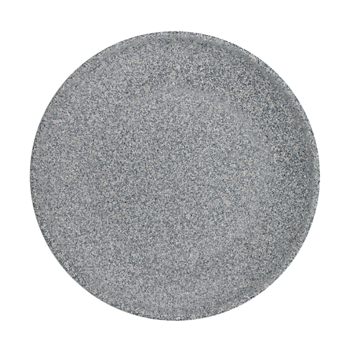 [1162696] Plato trinche Cup 10" 26 cm pulgadas melamina Gray Granite Tavola
