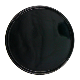 [1162632] Plato redondo Barcelona 27 cm Melamina Negra brillante Tavola